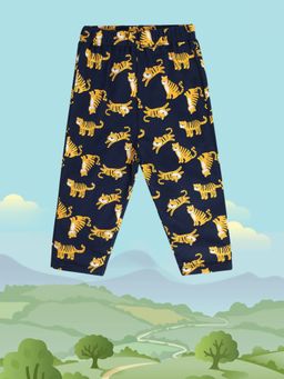 MINI KLUB - Baby Boys Navy Blue Knit Trousers