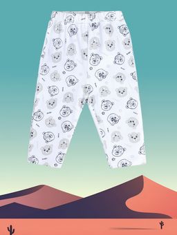 MINI KLUB - Baby Boys White Knit Trousers