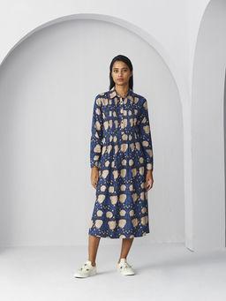 Ancestry - Tulip Printed Shirt Dress