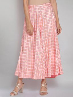 Aurelia - Pink Printed Palazzos