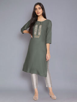 W - Green Light Festive Kurta