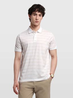 Arrow - Men's Striped Regular Fit Polo T-Shirt