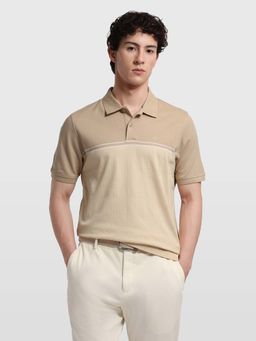 Arrow - Men's Colourblocked Regular Fit Polo T-Shirt