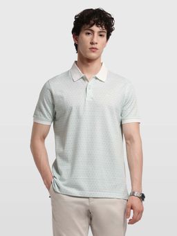 Arrow - Men's Printed Regular Fit Polo T-Shirt