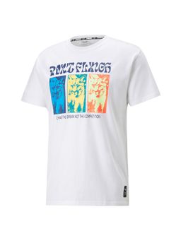 Puma - Rebound Ss Mens White T-shirt