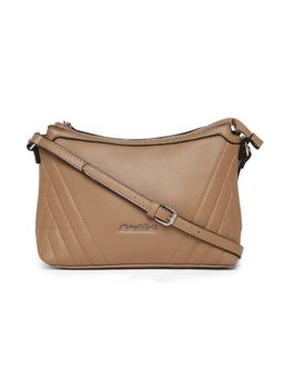Marina Galanti - Brown Color Soft PU Material Medium Size Sling Bag- MB0347CY2023
