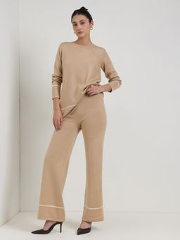 FableStreet - Livsoft Sweater Co-Ord - Beige