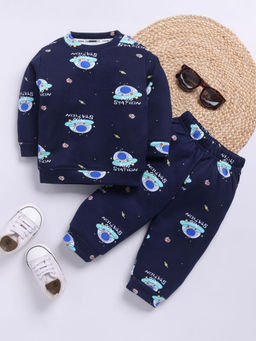 Hopscotch - 2-Piece All-Over Print Fleece Co-Ord Set