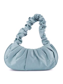 London Rag - Blue Handheld Hobo Bag