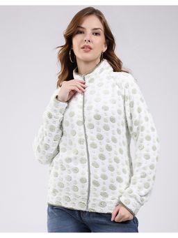 Monte Carlo - White Full Sleeve Sweatshirt