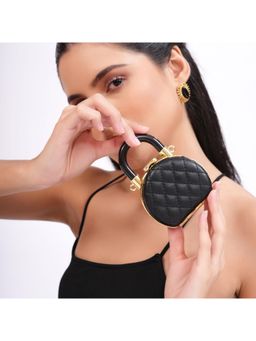 PROJECT 331 - Micro Muse Mini Bag With Detachable Strap - Black