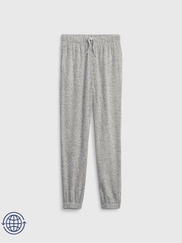 GAP - Girls' Mid-Rise Regular Fit Melange Joggers