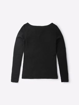 GAP - Girls' Round Neck Full Sleeve Top
