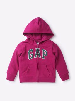 GAP - Girls' Applique Logo Hoodie