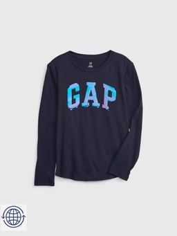 GAP - Girls' Sequin Crew Neck T-Shirt
