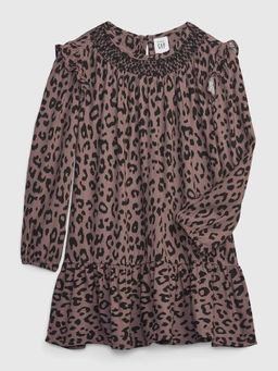GAP - Girls' Leopard Print A-Line Dress