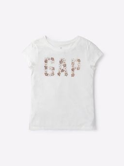 GAP - Girls' Floral Crew Neck T-Shirt