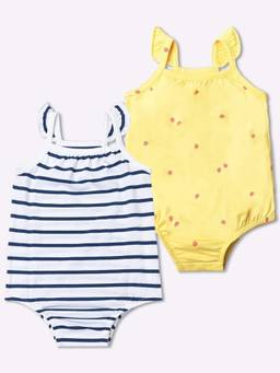 GAP - Girls' Printed Sleeveless x (Pack Of 2)