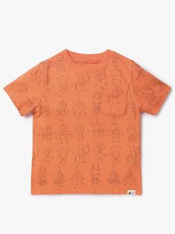 GAP - Boys' Conversational Print Crew Neck T-Shirt