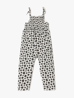 GAP - Girls' Floral Shirred Detail Jumpsuit