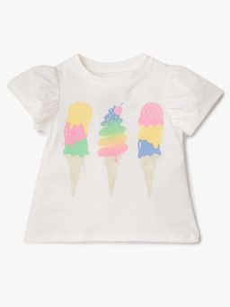 GAP - Girls' Graphic Crew Neck T-Shirt