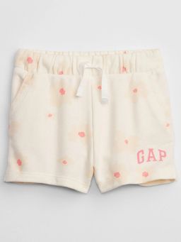 GAP - Girls' Floral Mid-Rise Regular Fit Shorts