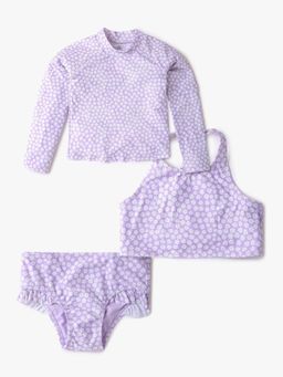 GAP - Girls' Floral High Neck Swimwear