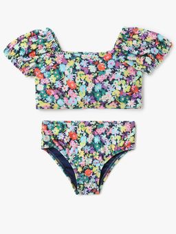 GAP - Girls' Floral Square Neck Swimwear Set
