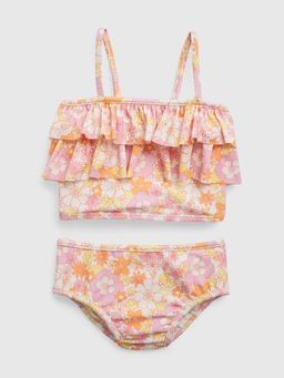 GAP - Girls' Floral Ruffle Detail Swimwear Set
