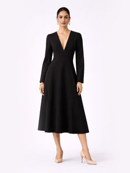 Backup Studio - Midnight Black Elegance Dress