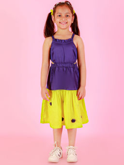 Lil Drama - Girls Stylish Tiered Dress