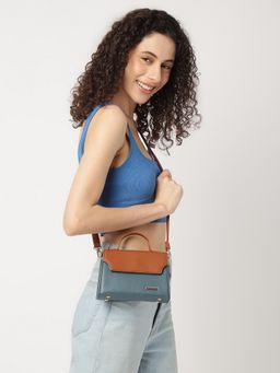 Fastrack - Blue Satchel For Women