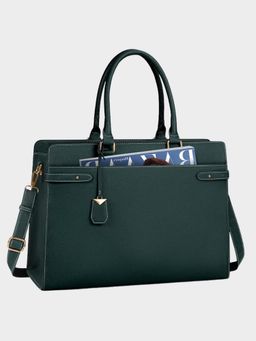 LA ELLORE - Aqua Green Laptop Bag