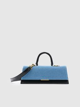LA ELLORE - Elara Blue Cross Bag with Wallet