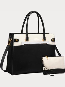 LA ELLORE - The Gusto Black Tote Bag