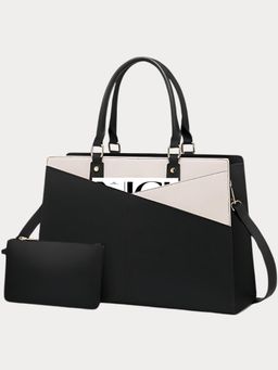 LA ELLORE - Nova Black Tote Bag