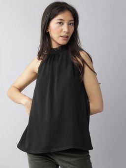 RAREISM - Black Solid Plain Top