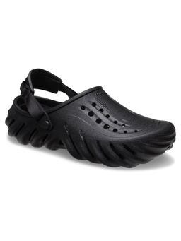 Crocs - Black Echo Clogs
