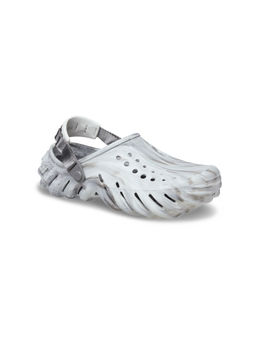Crocs - Grey Echo Marble Clogs