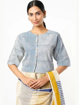 Banana Labs - Women'S Banana Indigo Stripe Crop Top