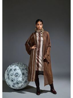 Banana Labs - Crater Mesh Brown Overcoat