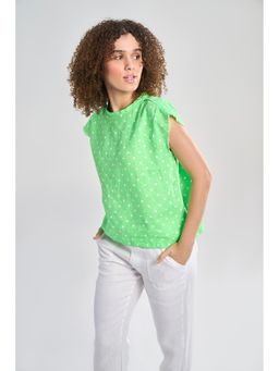 TERRA LUNA - Castaway Green Top