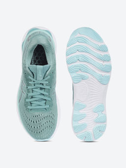 ASICS - Gel-nimbus 24 Green Womens Running Shoes