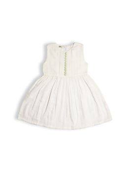 KOALA KIDZ - White Lily Whisper Muslin Dress