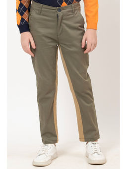 One Friday - Varsity Chic Green Adventure Trousers For Boys