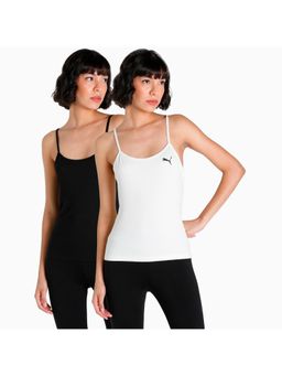 Puma - Womens Cami Noodle Women Black Tank Set (Set of 2)