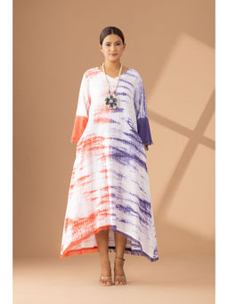 Finethreads by Hina & Nikhat - Purple Coastal Breeze Dress