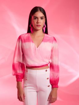 Kazo - Barbie Mattel Ombre Crop Top