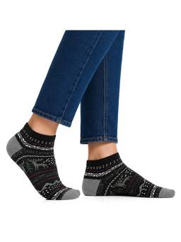 Mint & Oak - Blue Polar Snow Ankle Socks For Men