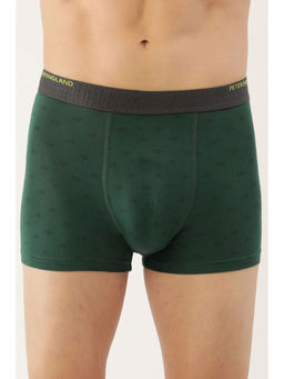 Peter England - Men Green Print Trunk